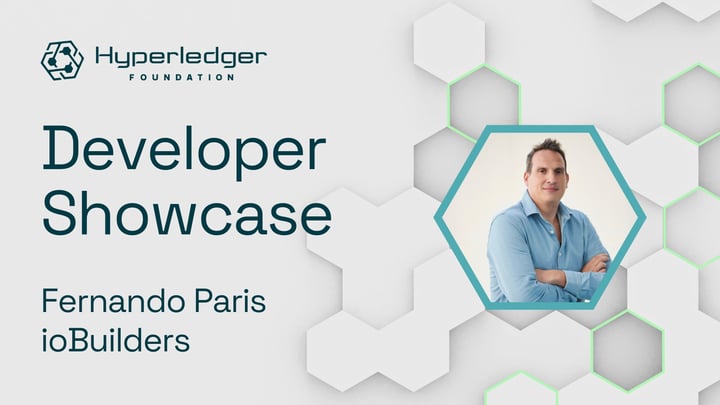 Developer Showcase Series: Fernando Paris, Co-CEO and CTO, ioBuilders