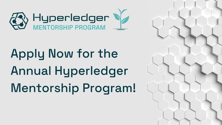 Apply Now for the Annual Hyperledger Mentorship Program!
