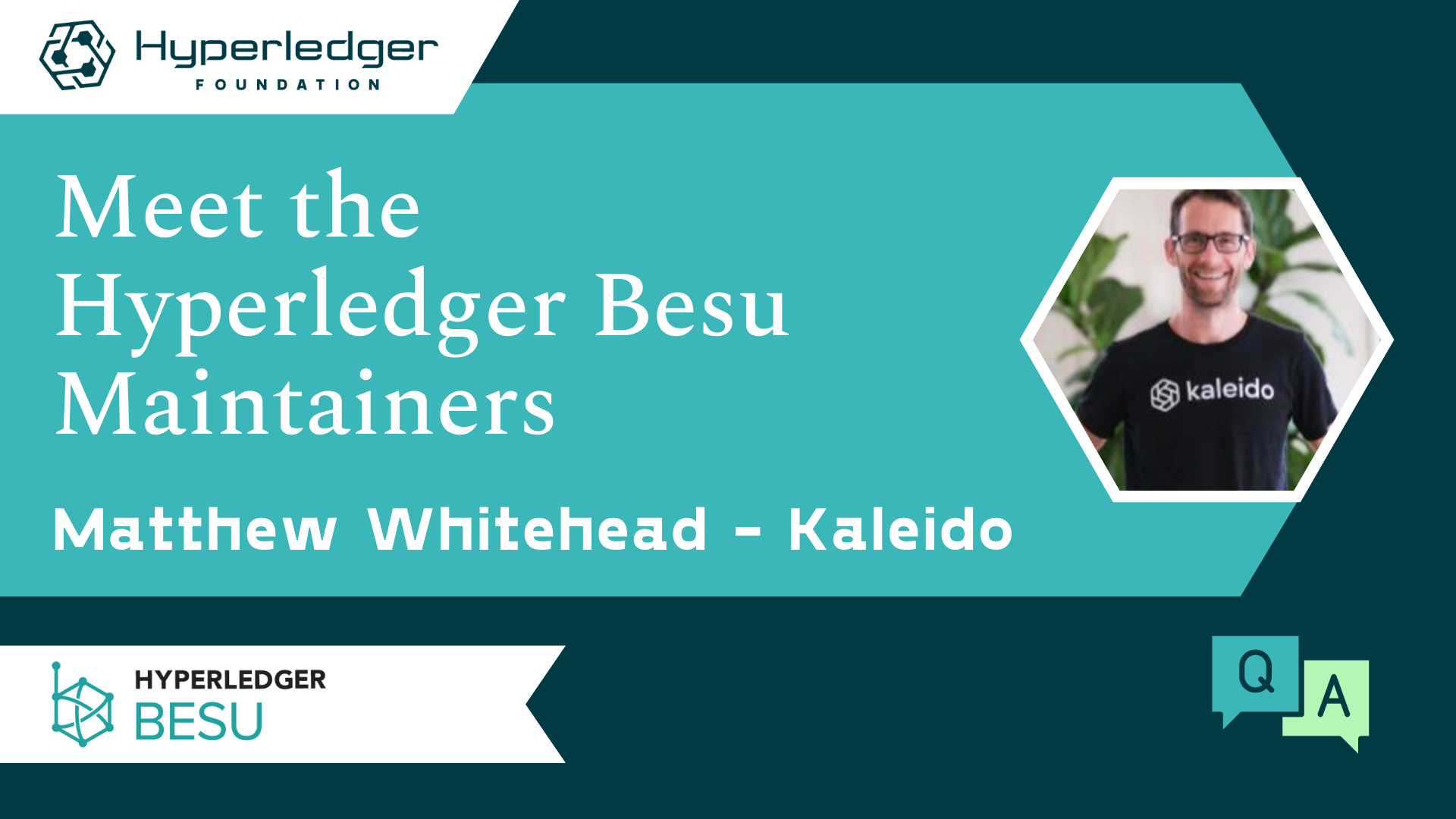 Meet the Hyperledger Besu Maintainers – Matthew Whitehead, Kaleido