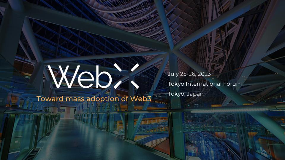 WebX – Web 3 Conference Japan