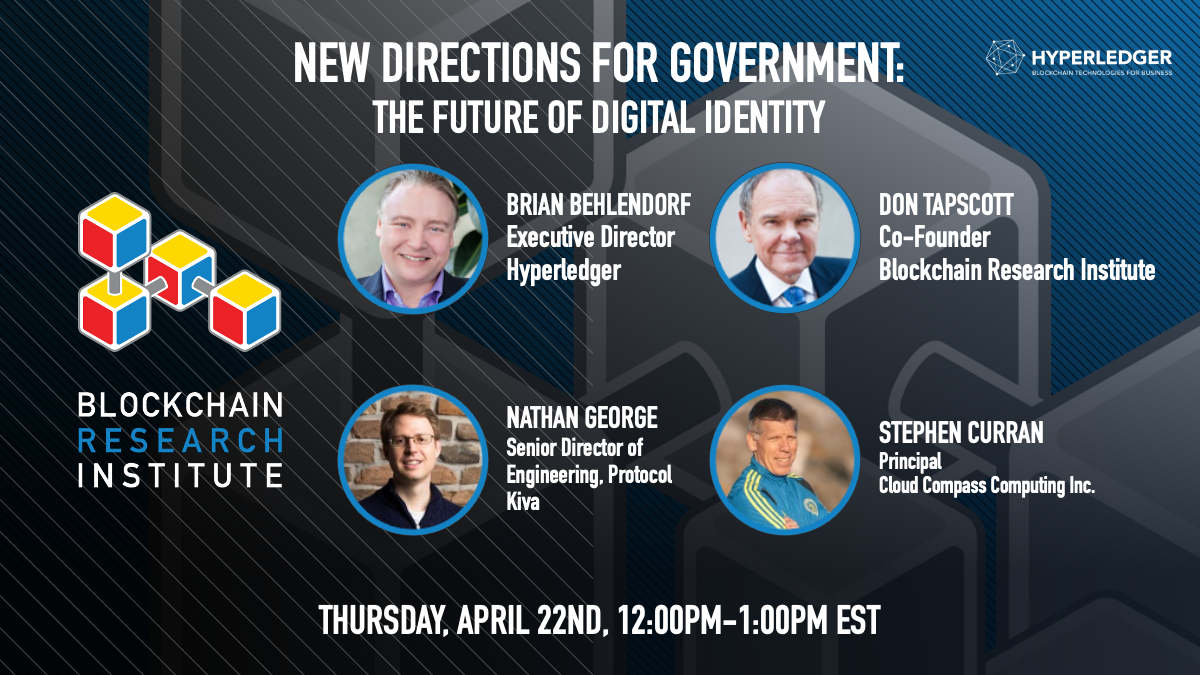 New Directions for Government | Blockchain and the Future of Digital Identity
