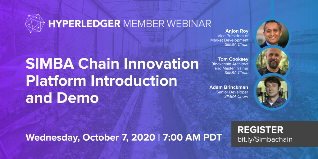 Hyperledger Member Webinar: Tackling Scalability and Moving into Production – Simbachain