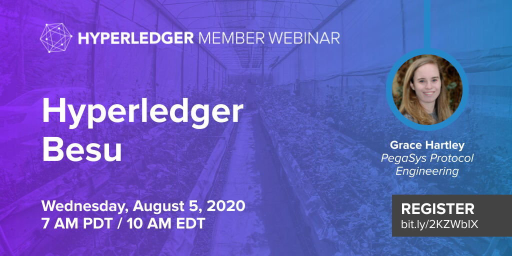 Hyperledger Project Webinar – Hyperledger Besu