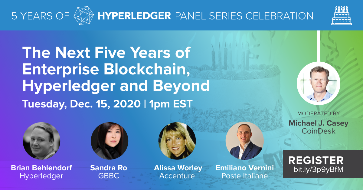 The Next Five Years of Enterprise Blockchain, Hyperledger and Beyond