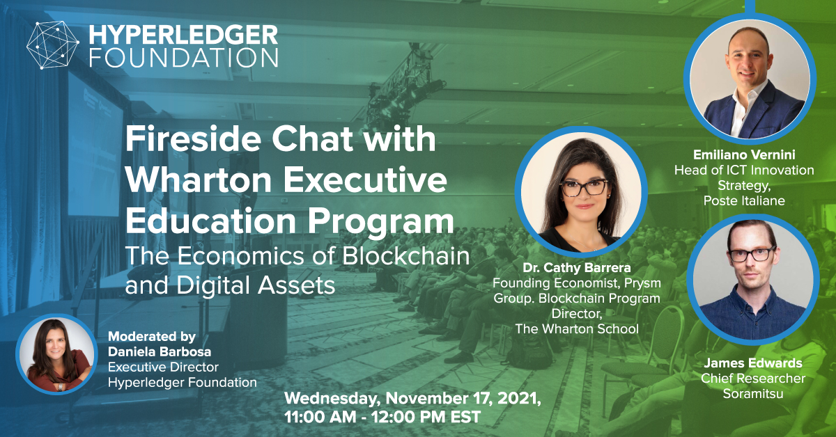 Wharton Executive Education: the Economics of Blockchain and Digital Assets program with Dr. Cathy Barrera