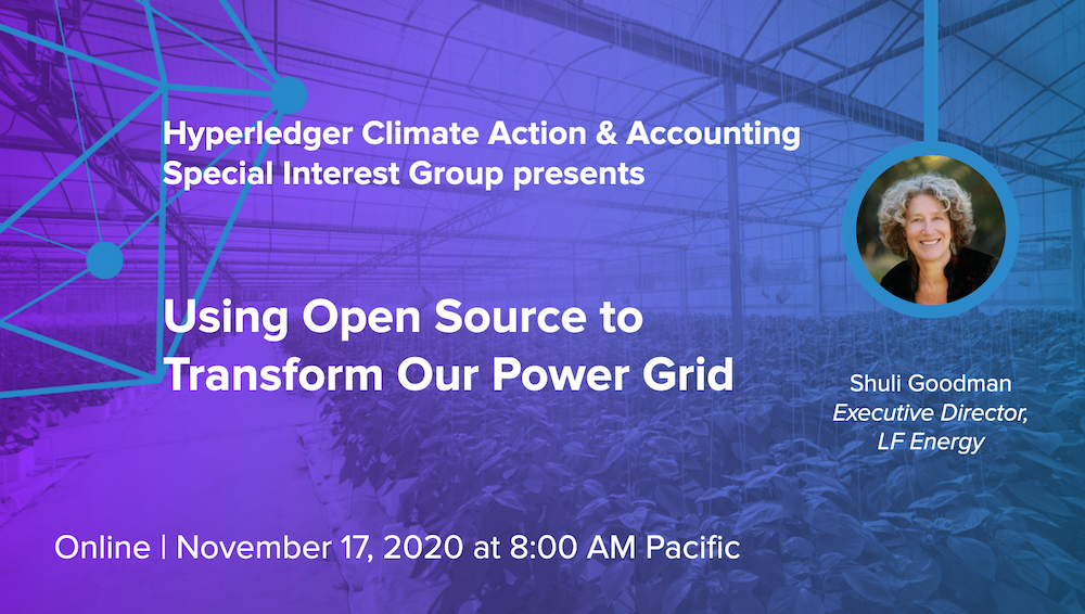 Using Open Source to Transform Our Power Grid