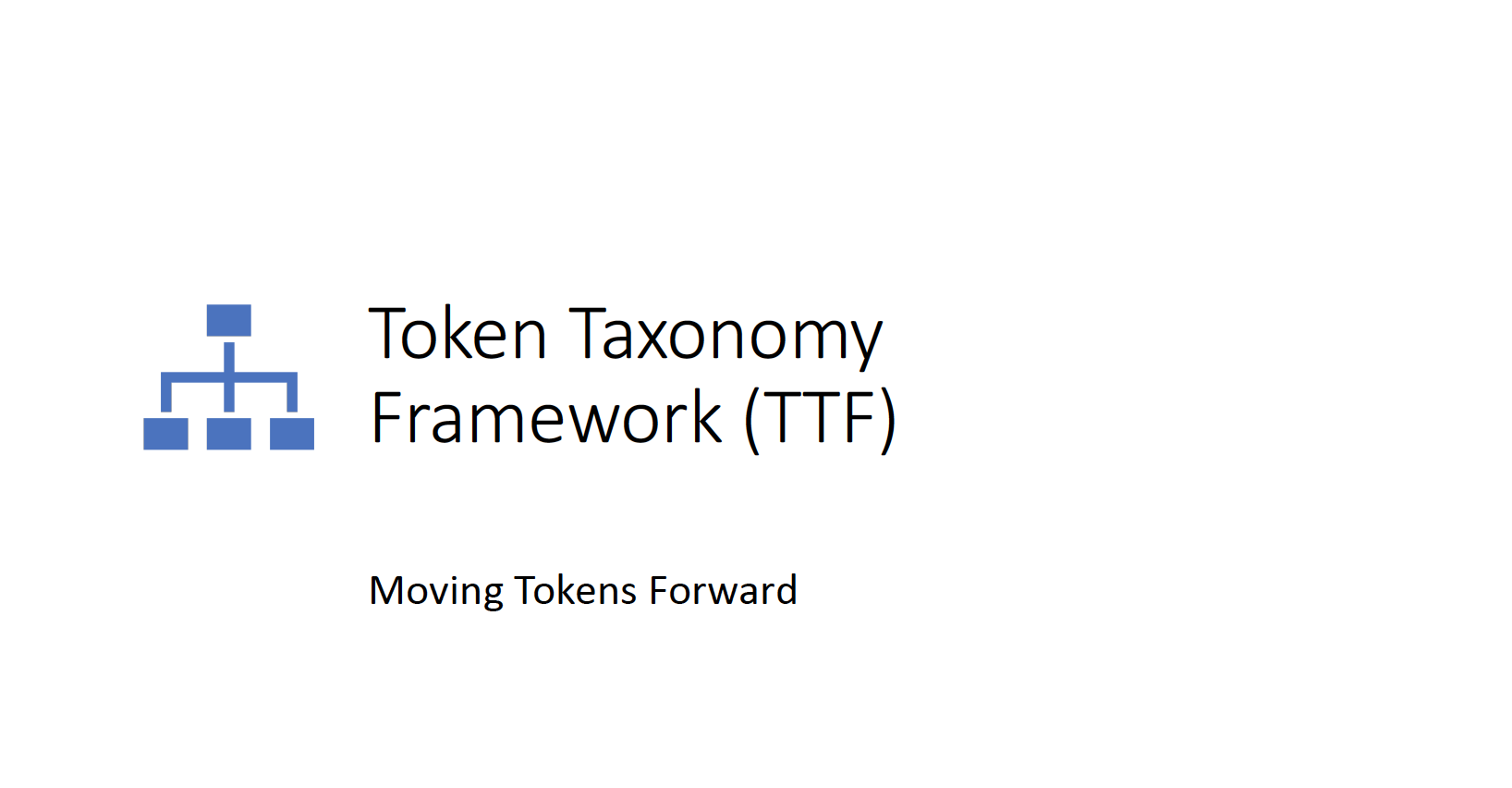 Token Taxonomy Framework – A composable framework for Tokens