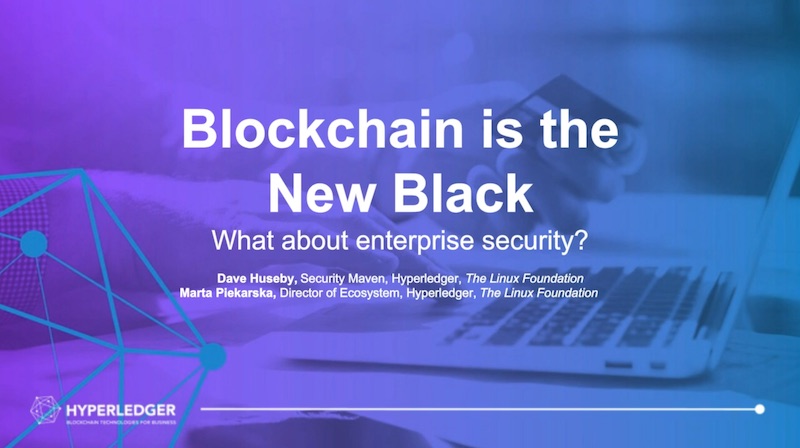 Blockchain for enterprise. But what about security?
